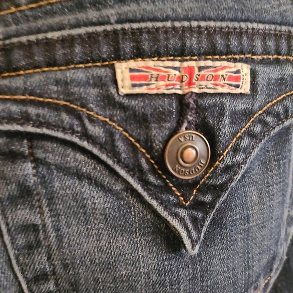 Hudson Jeans Size 26 Bootcut Older Style W 28 I 28 R 10 - Picture 5 of 10